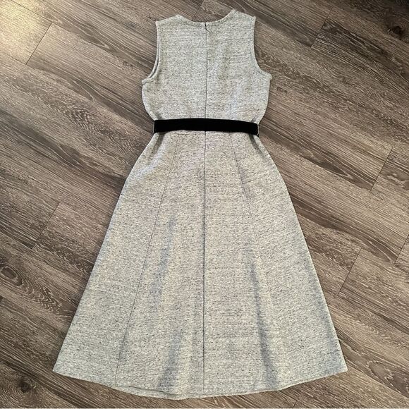 J. Crew Velvet Tie A-line Midi Dress - Picture 9 of 9